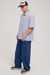 Behemoth Super Baggy Jean Rave Blue